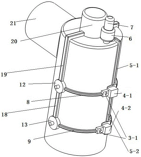 一种烟气浓度自适应双流体喷剂雾化缸的制作方法附图