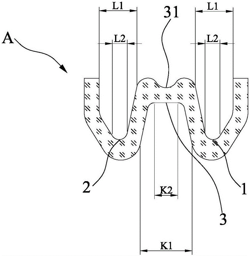 一种实心球拍结构的制作方法