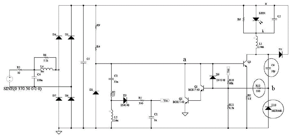 降压转换器、驱动器电路和发光二极管灯的制作方法附图
