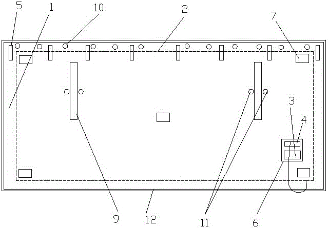 三功能电热毯的制作方法附图