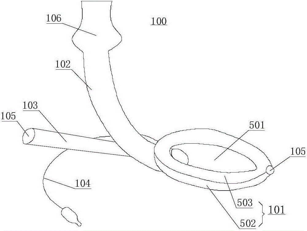 一种新型喉罩的制作方法附图