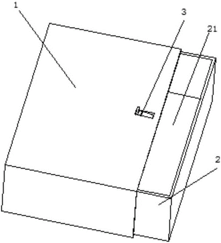 抽拉式文具盒的制作方法附图