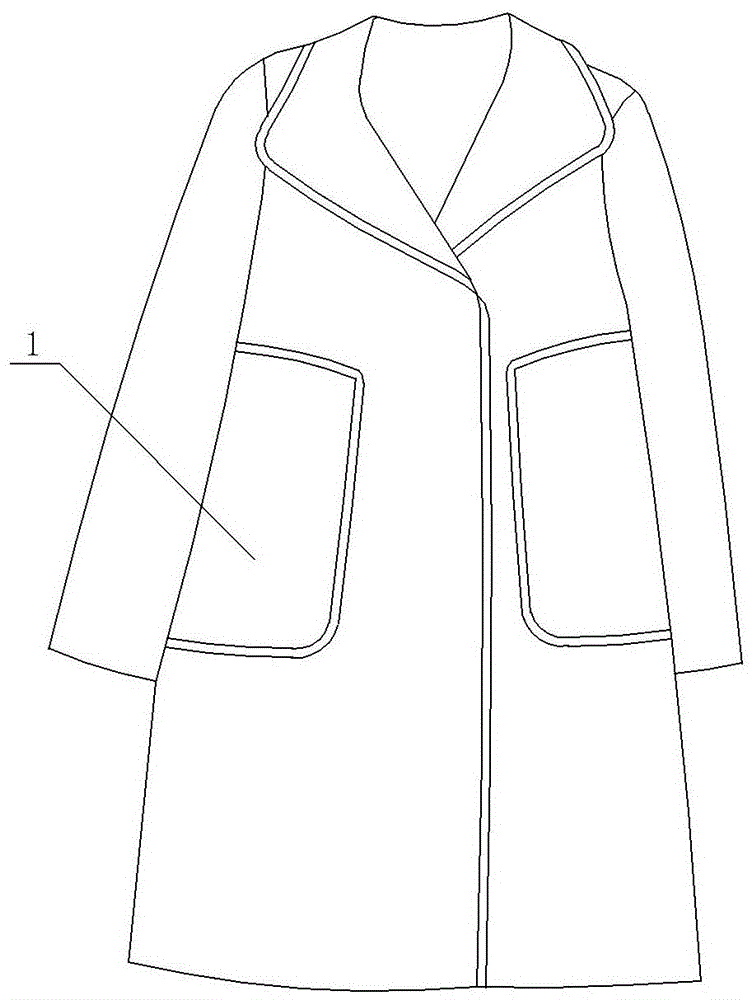 一种女风衣的制作方法