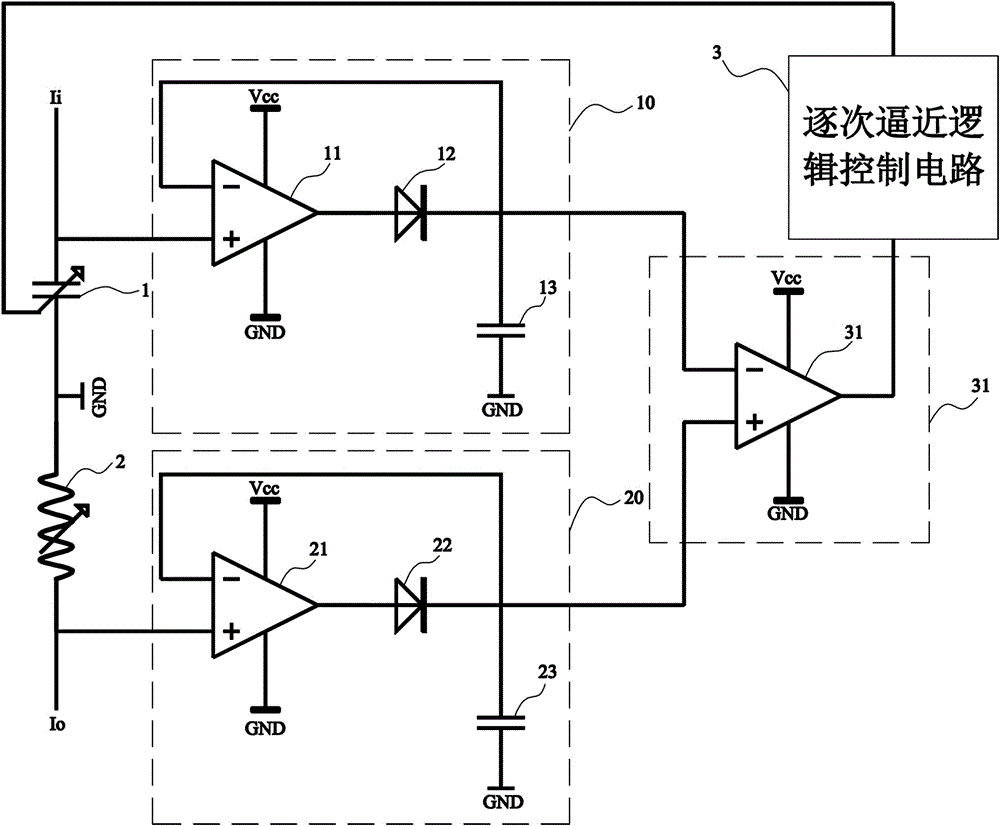 一种基于lc谐振电路的片上电容校正电路的制作方法附图