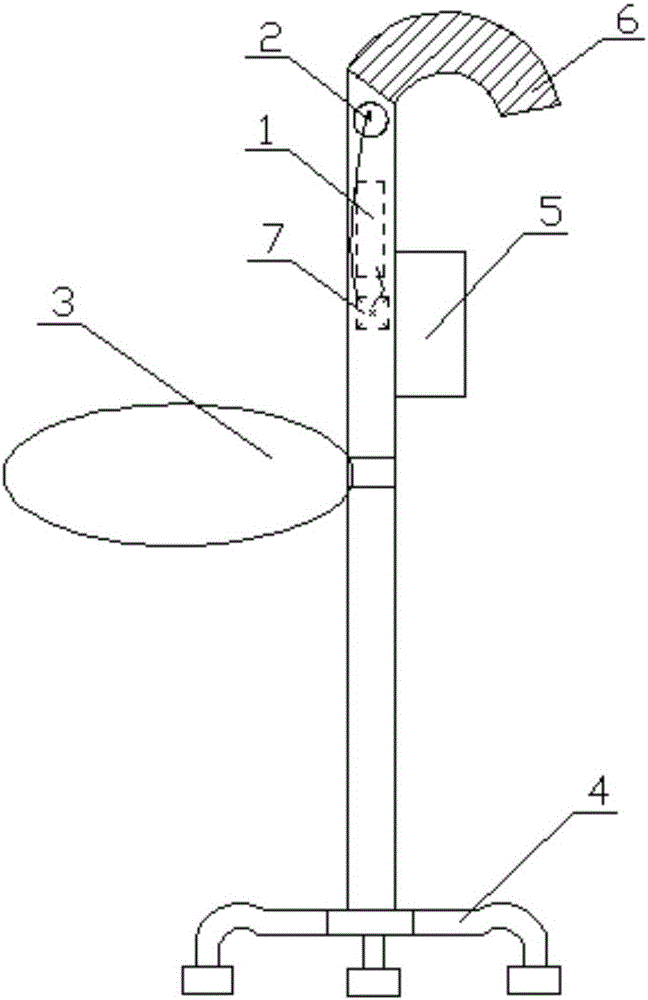 专利名称一种多功能拐杖的制作方法