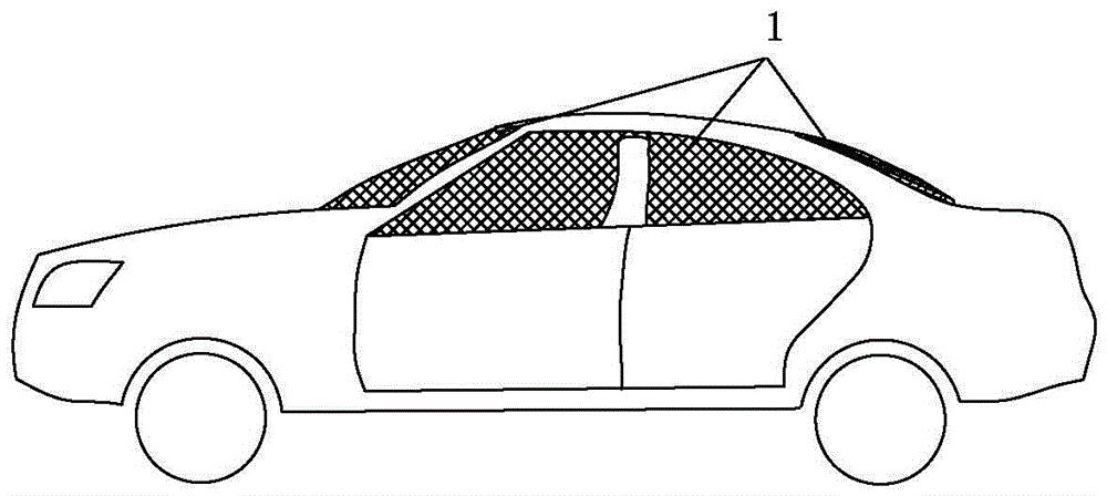 一种防汽车暴晒的散热系统的制作方法附图